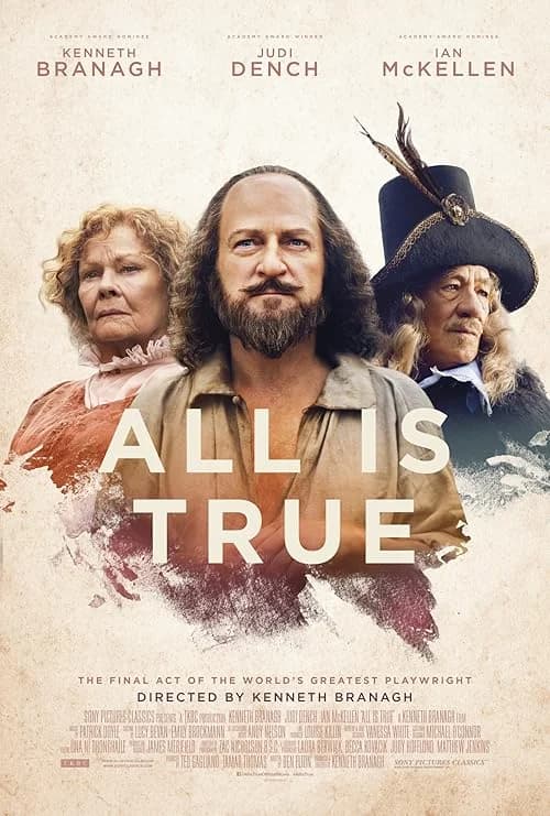 All Is True film posteri