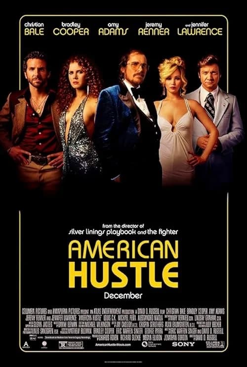 American Hustle film posteri
