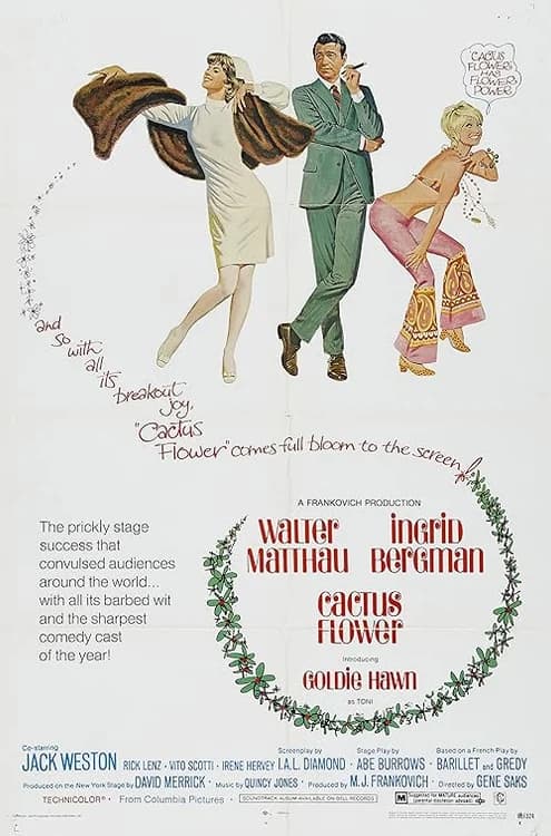 Cactus Flower film posteri
