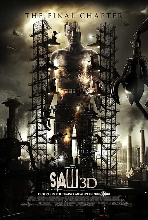 Saw 3D film posteri
