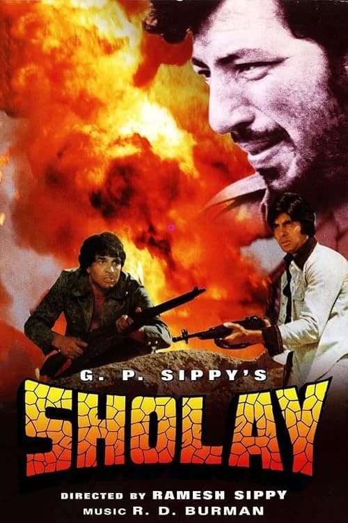 Sholay film posteri